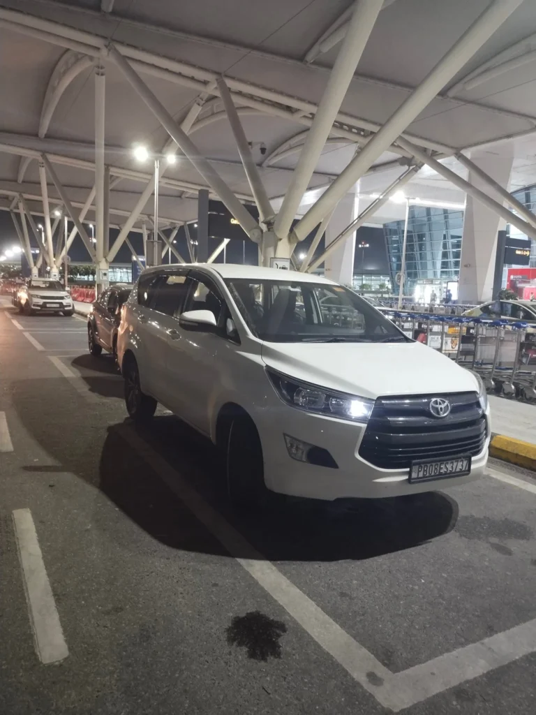 Jalandhar to Delhi Airport Taxi — Waheguru Taxi Service AC Cab